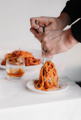 Photo of Pacino's - Chicago, IL, US. Bucatini Bolognese