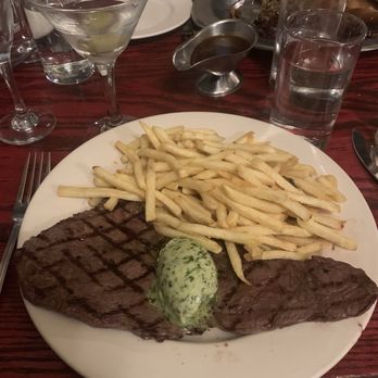 Le Bouchon - Steak Frites with Maitre d' Butter - French Near Me - Chicago, Illinois
