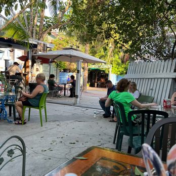 Blue Heaven - Waiting area across the street - Breakfast & Brunch Near Me - Key West, Florida Blue Heaven - Waiting area across the street - Breakfast & Brunch Near Me - Key West, Florida