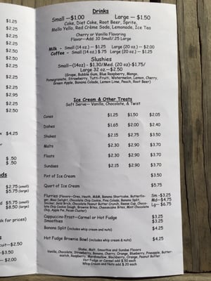 Menu photo 3 Bo-Mac's Shoals, IN