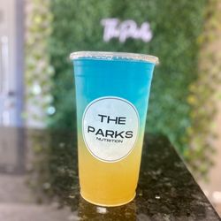 The Parks Cafe - Blue Hawaiian mega tea