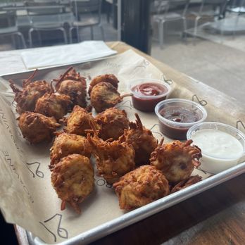 Bo & Vine Burger - Bacon Cheddar Tots* - American Near Me - Salem, Oregon Bo & Vine Burger - Bacon Cheddar Tots* - American Near Me - Salem, Oregon