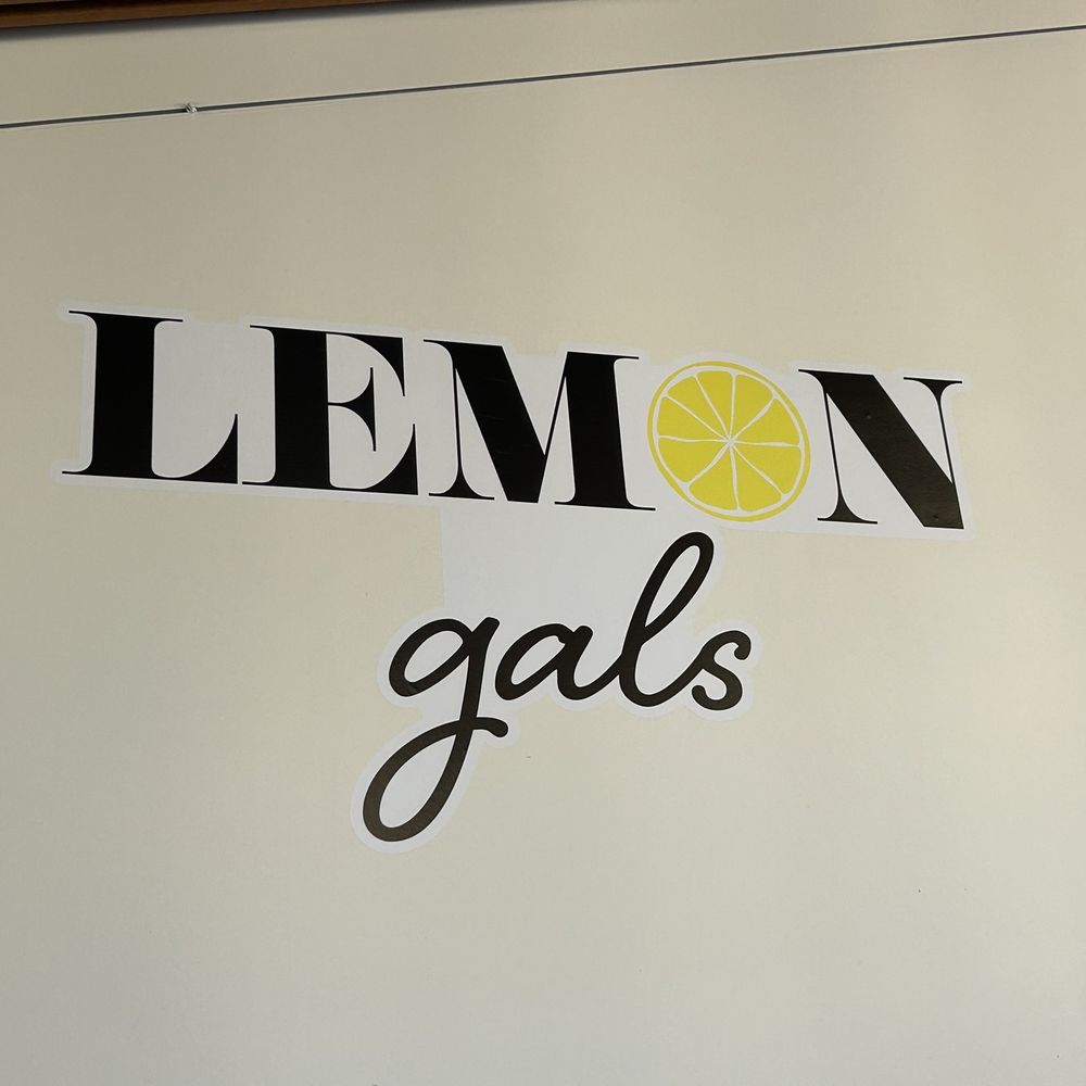 Lemon Gals - Wall logo - Coffee & Tea Near Me - San Pablo, California Lemon Gals - Wall logo - Coffee & Tea Near Me - San Pablo, California