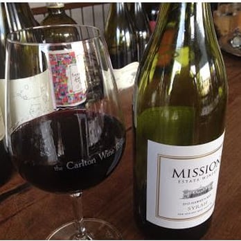 The Carlton Wine Room - Mission Estate Syrah.....YUM - Wine Bars Near Me - Carlton, VIC The Carlton Wine Room - Mission Estate Syrah.....YUM - Wine Bars Near Me - Carlton, VIC