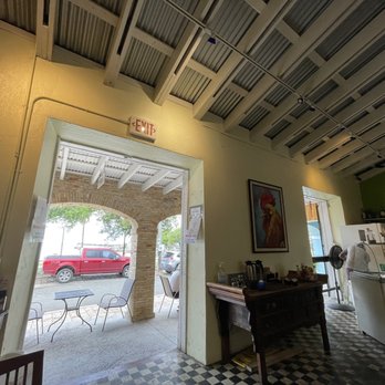 Polly's at the Pier Cafe - From your table looking out - Coffee & Tea Near Me - Frederiksted, Virgin Islands