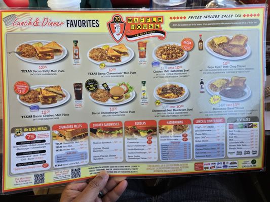 Menu photo 3 Waffle House Valdosta, GA Menu photo 3 Waffle House Valdosta, GA