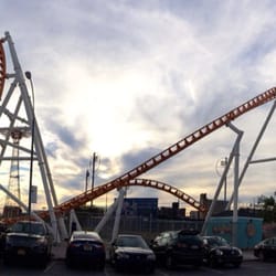 Thunderbolt Roller Coaster - How did fit that all there...