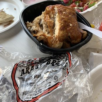Zankou Chicken - Pita packaging and rotisserie chicken - Mediterranean Near Me - Thousand Oaks, California