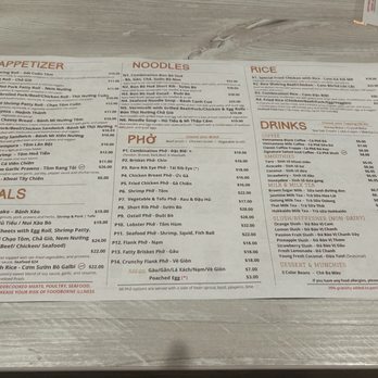 Pho & Beyond - Menu - Vietnamese Near Me - Las Vegas, Nevada