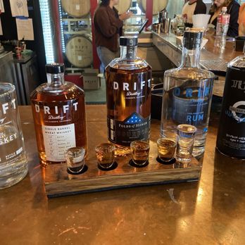 Drift Distillery - A full flight for $7! What a steal?! - Distilleries Near Me - San Clemente, California Drift Distillery - A full flight for $7! What a steal?! - Distilleries Near Me - San Clemente, California