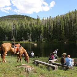 Black Mountain Ranch - Fun up at Jake's Lake before dinner