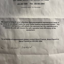 Franich Plumbing, Ltd