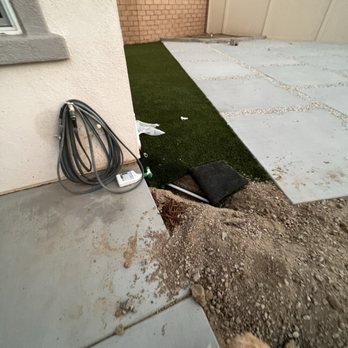 Evergreen Construction | Murrieta - Wrong turf installed and unfinished - General Contractors Near Me - Wildomar, California