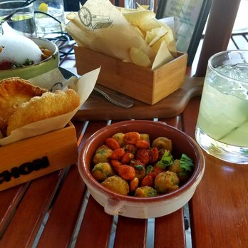 Lechon - Shrimp device, fried olives, empanadas - Tapas Bars Near Me - Portland, Oregon