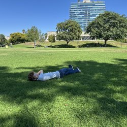 Hancock Park La Brea - Relaxing in the shade
