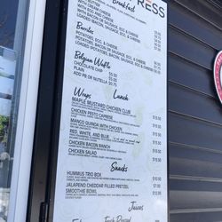 The Fresh Press - Menu 2