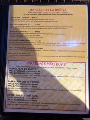 Menu photo 3 La Donita Des Plaines, IL