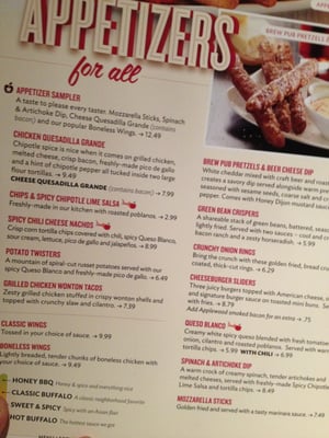 Menu photo 2 Applebee's Grill + Bar Ashland, VA