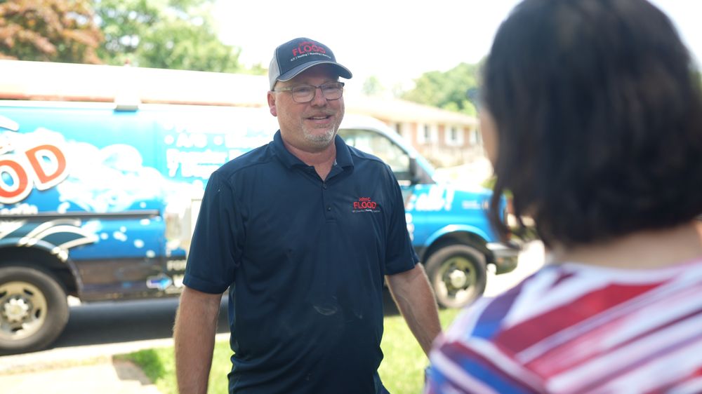 Slide of John C. Flood of VA