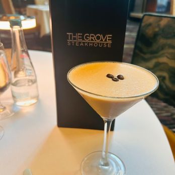 The Grove Steakhouse - Espresso Martini - Steakhouses Near Me - Alpine, California