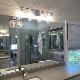 Large mirror installed by @Bestinglass Large mirror installed by @Bestinglass