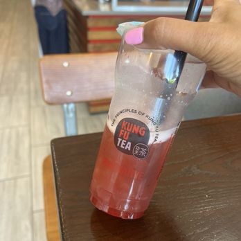 Kung Fu Tea - Berry Lemonade - Bubble Tea Near Me - Marietta, Georgia