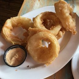 Side of made-in-house onion rings.  They are exceptional.