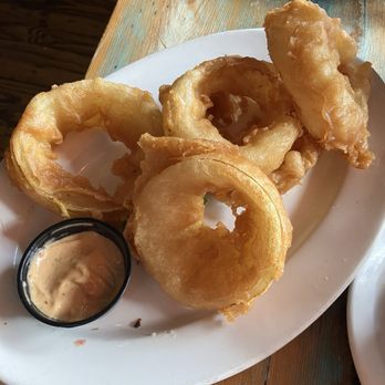 Paper Station Bistro - Side of made-in-house onion rings.  They are exceptional. - New American Near Me - Harbor Springs, Michigan