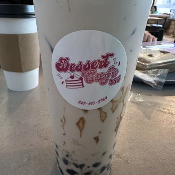 Dessert Cafe 365 - Cafe Latte Boba - Cafes Near Me - Schaumburg, Illinois