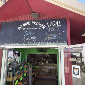 Pedrick Produce - The Entrance. - Fruits & Veggies Near Me - Dixon, California Pedrick Produce - The Entrance. - Fruits & Veggies Near Me - Dixon, California