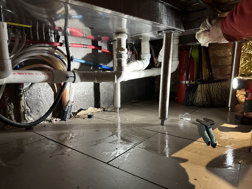 Slide of Evans plumbing