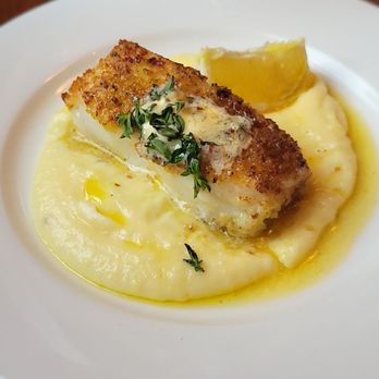 112 Eatery - Prosciutto-crusted pan-fried halibut. - New American Near Me - Minneapolis, Minnesota