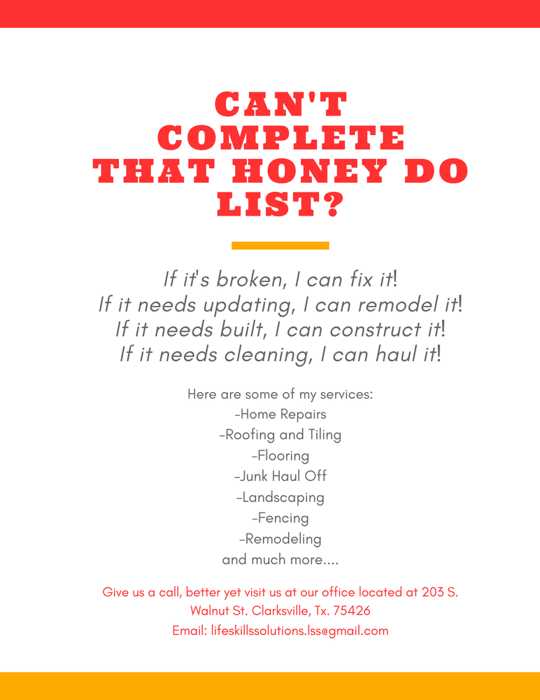 Slide of Life Skills Solutions