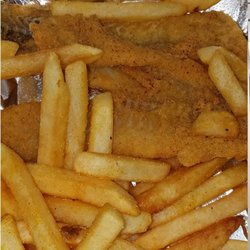 Waterfront Cafe - Walleye and Fries