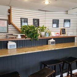 The Wicked Whisk - Some of the indoor seating in a small area off to the side