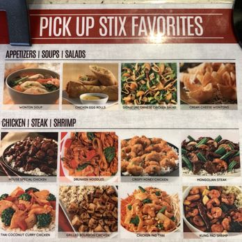 Pick Up Stix - Menu - Asian Fusion Near Me - Murrieta, California Pick Up Stix - Menu - Asian Fusion Near Me - Murrieta, California
