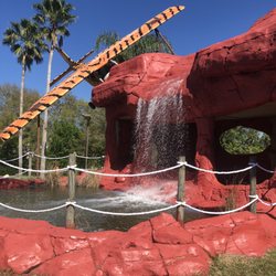 Adventure Cove - One of our waterfall features.