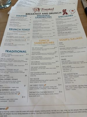 Menu photo 3 Toasted Brunch Bar + Café Beavercreek, OH Menu photo 3 Toasted Brunch Bar + Café Beavercreek, OH