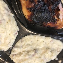 C R Chicks - Palm Springs - Quarter white chicken with double smashed potatoes