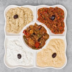 Riva Mediterranean And Turkish Cuisine - Mixed Mezze Platter