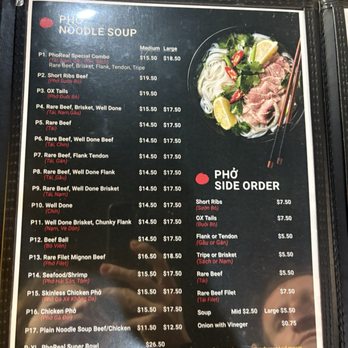 Pho Real - Noodle options - Vietnamese Near Me - Lemon Grove, California