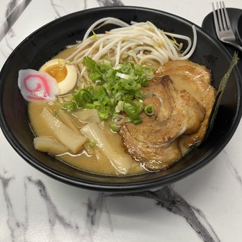 Sudooku Ramen - Shoyu ramen w/seasoned ramen egg, fish cake, sprouts, marinated bamboo shoots, tender seasoned pork belly, pork broth. YUM! - Ramen Near Me - Naperville, Illinois Sudooku Ramen - Shoyu ramen w/seasoned ramen egg, fish cake, sprouts, marinated bamboo shoots, tender seasoned pork belly, pork broth. YUM! - Ramen Near Me - Naperville, Illinois