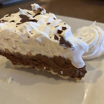 Thomas's Family Dining - Chocolate Cream Pie Slice - American Near Me - Livonia, Michigan Thomas's Family Dining - Chocolate Cream Pie Slice - American Near Me - Livonia, Michigan