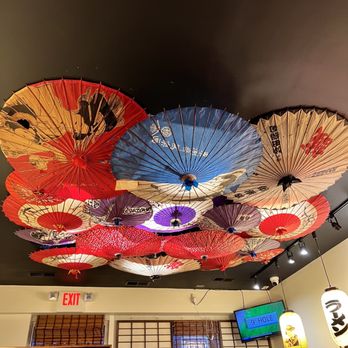 Sushi Prince - The ceiling even had umbrellas. - Japanese Near Me - Fairfax, Virginia