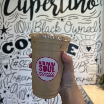 Nirvana Soul Coffee - Celebration Latte - Coffee & Tea Near Me - Cupertino, California Nirvana Soul Coffee - Celebration Latte - Coffee & Tea Near Me - Cupertino, California