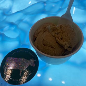 Glass Bottle Creamery - 2 scoops - Ice Cream & Frozen Yogurt Near Me - Vashon, Washington