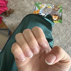 Blue Nails Spa - My nails before the ceremony