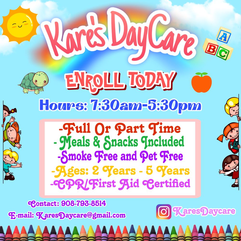 Kare's Daycare - childcare center in Union, NJ