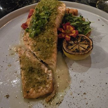 Wolf by Vanderpump at Caesars Republic Lake Tahoe - Herb Dusted Wild Salmon - American Near Me - Stateline, Nevada Wolf by Vanderpump at Caesars Republic Lake Tahoe - Herb Dusted Wild Salmon - American Near Me - Stateline, Nevada