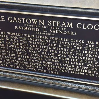 Gastown Steam Clock - Landmarks & Historical Buildings Near Me - Vancouver, British Columbia